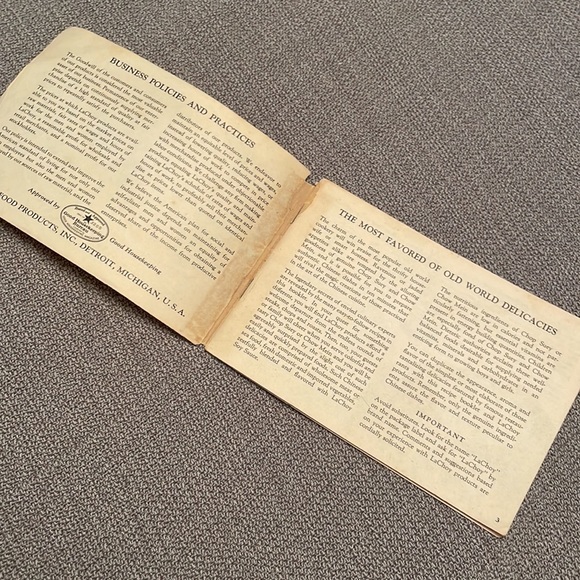 Vintage Recipe Booklet by La Choy Foods THE ART & SECRETS OF CHINESE COOKERY - Picture 3 of 15